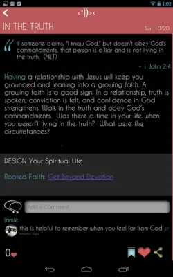 Daily Bible Devotion android App screenshot 10